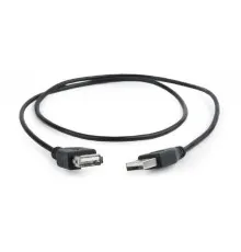 Дата кабель USB 2.0 AM/AF 0.75m Cablexpert (CC-USB2-AMAF-75CM/300-BK)