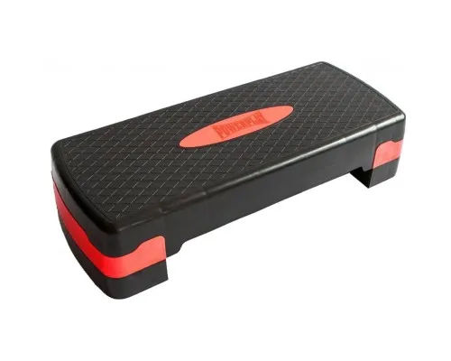 Степ-платформа PowerPlay 4328 2 рівні 10-15 см Black/Red (PP_4328_(2)_Black/Red)