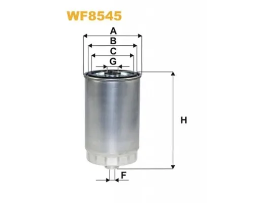 Фільтр паливний Wixfiltron WF8545
