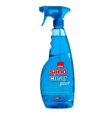 Засіб для миття скла Sano Clear Blue 1 л (7290005425646)