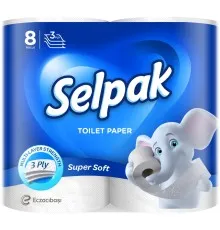 Туалетний папір Selpak 3 шари 8 рулонів (8690530204515)