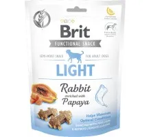 Лакомство для собак Brit Care Light кролик с папаей 150 г (8595602539956)