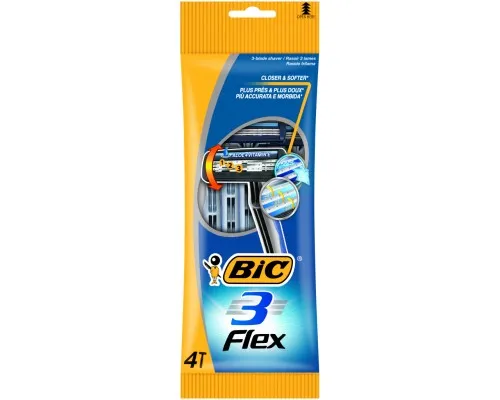 Бритва Bic Flex 3 4 шт. (3086123242524)