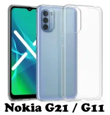 Чохол до мобільного телефона BeCover Nokia G21 / G11 Transparancy (707459)