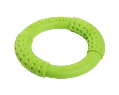 Іграшка для собак Kiwi Walker Кільце 13.5 см зелена (8596075002695)