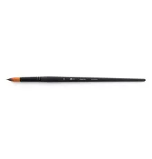 Кисточка для рисования Santi синтетика Highly Pro, длинная ручка, круглая, №12 (310629)