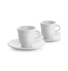 Набір чашок DeLonghi Ceramic Espresso 2 шт (00000020408)