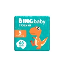 Подгузники Dino Baby Размер 5 (11-25кг) (2 пачки по 34 шт) 68 шт (2000998939588)
