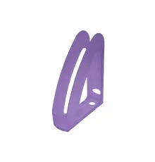 Лоток для паперів Economix вертикальний Райдуга, пластик фіолетовий (E31904-12)