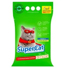 Наполнитель для туалета Super Cat Древесный впитывающий с ароматизатором 3 кг (5 л) (3551)