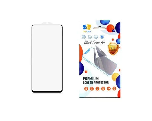 Скло захисне Drobak Poco F5 Pro Black Frame A+ (535313) (535313)