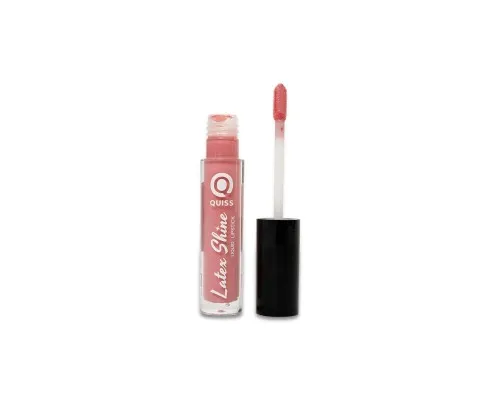 Помада для губ Quiss Latex Shine Liquid Lipstick 01 - Rosy Peach (4823097114025)