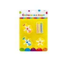 Свічка Maxi "Вертольоти" 6 шт, 3 підставки (MX620012)
