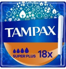Тампоны Tampax Super Plus с аппликатором 18 шт. (8006540716670)