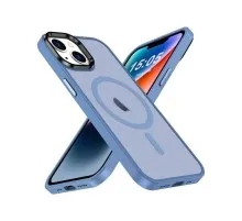 Чохол до мобільного телефона 2E Basic Apple iPhone 15 Soft Touch MagSafe Cover Light Blue (2E-IPH-15-OCLS-LB)
