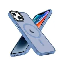 Чехол для мобильного телефона 2E Basic Apple iPhone 15 Soft Touch MagSafe Cover Light Blue (2E-IPH-15-OCLS-LB)