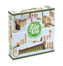 Настольная игра Djeco игра-конструктор Zig&Go 27 деталей (DJ05641)