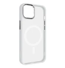 Чохол до мобільного телефона Armorstandart Unit MagSafe Apple iPhone 15 Matte Clear Silver (ARM69348)