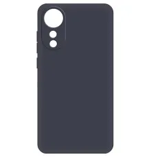 Чехол для мобильного телефона MAKE Oppo A78 Silicone Black (MCL-OA78BK)