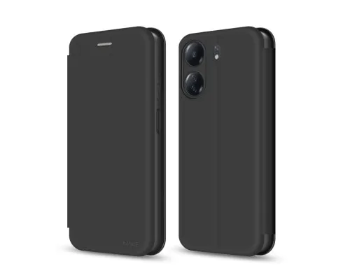 Чехол для мобильного телефона MAKE Xiaomi Redmi 13C/Poco C65 Flip Black (MCP-XR13C/PC65BK)