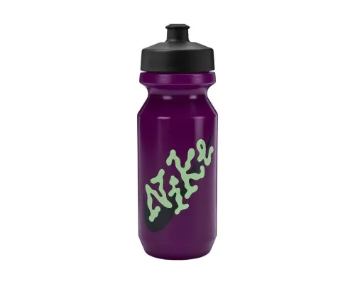 Бутылка для воды Nike Big Mouth Bottle 2.0 22 OZ чорний, зелений 650 мл N.000.0043.509.22 (887791762214)