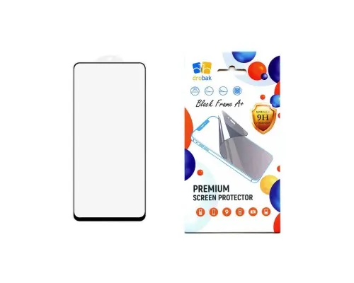 Скло захисне Drobak Xiaomi Redmi Note 13 Pro Black Frame A+ (171701)
