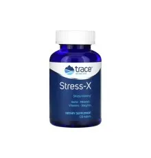 Вітамінно-мінеральний комплекс Trace Minerals Восстановление и Защита от стресса, Stress-X, 120 таблеток (TMR-00099)
