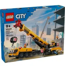 Конструктор LEGO City Желтый передвижной строительный кран (60409)