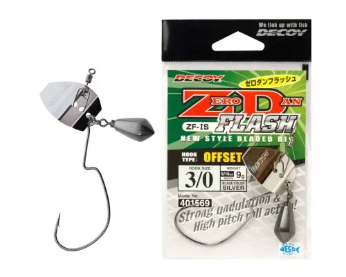 Монтаж Decoy ZF-1S Zero-Dan Flash Offset 1 7.0g (1 шт/уп) (1562.08.61)