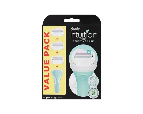 Бритва Wilkinson Sword Intuition Sensitive Blades 1+3 шт. (4027800407132)