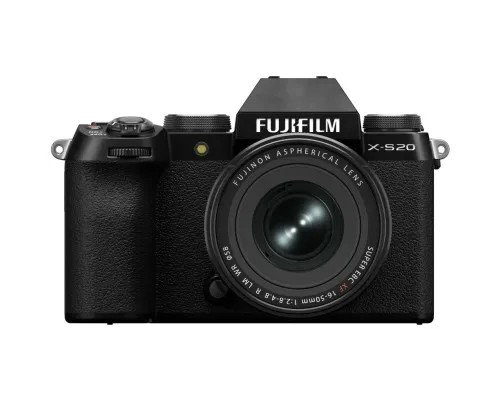 Цифровий фотоапарат Fujifilm X-S20 + XF16-50 mmF2.8-4.8 R LM WR Kit Black (16843129)