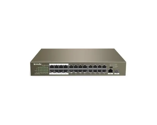 Комутатор мережевий Tenda TEF1126P-24-250W