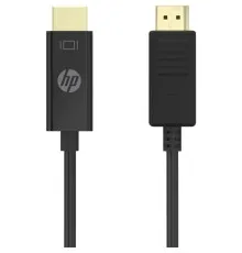 Кабель мультимедійний DisplayPort to HDMI 3.0m 4K 60hz Active (40902160) HP (DHC-DP04-03M)