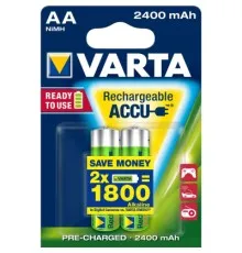 Аккумулятор Varta AA Power Accu 2400mAh * 2 (56756101402)