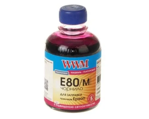 Чорнило WWM EPSON L800 Magenta (E80/M)