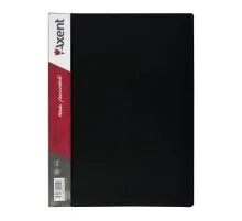 Папка з файлами Axent 10 sheet protectors, black (1010-01-А)