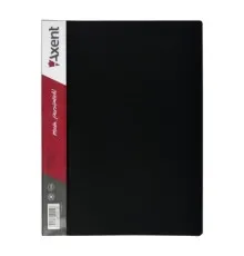 Папка с файлами Axent 10 sheet protectors, black (1010-01-А)