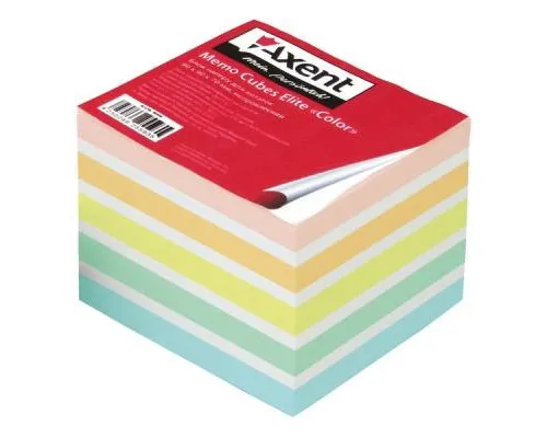 Бумага для заметок Axent Elite Color 90Х90Х70мм, unglued (8028-А)