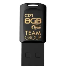 USB флеш накопичувач Team 8GB C171 Black USB 2.0 (TC1718GB01)