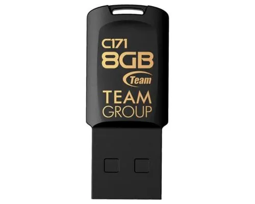 USB флеш накопитель Team 8GB C171 Black USB 2.0 (TC1718GB01)