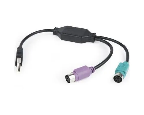 Переходник USB to PS/2 Cablexpert (UAPS12-BK)