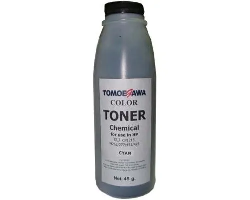 Тонер HP CLJ CP1215/M252/277/451/475 Chemical (45г) Cyan Tomoegawa (THP1215C45)
