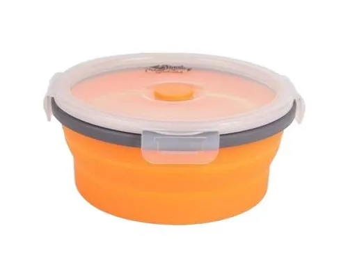 Пищевой контейнер Tramp складной с крышкой-защелкой 550ml (TRC-088-orange)