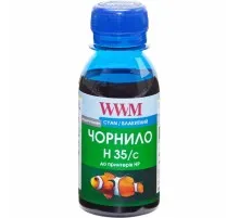 Чорнило WWM HP №22/134/121 100г Cyan (H35/C-2)