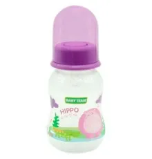 Бутылочка для кормления Baby Team с силиконовой соской, 125 мл (1111_фиолетовый)