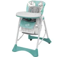 Стілець для годування Baby Design Pepe New 05 Turquoise (292095)