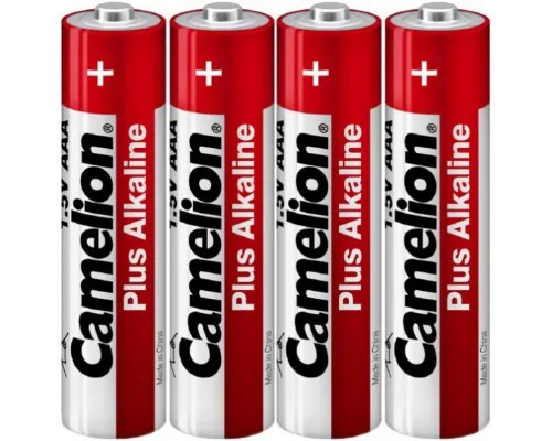 Батарейка Camelion AAA LR03 Plus Alkaline (Shrink) * 4 (LR03-SP4)