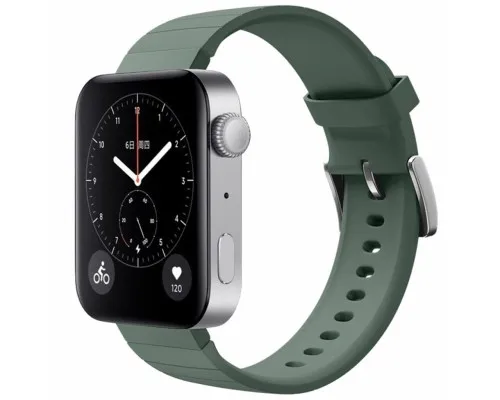 Ремінець до смарт-годинника BeCover Silicone для Xiaomi Mi Watch Pine Green (704517)