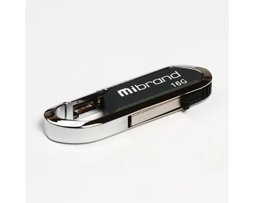 USB флеш накопичувач Mibrand 16GB Aligator Grey USB 2.0 (MI2.0/AL16U7G)