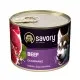 Консерви для собак Savory Dog Gourmand яловичина 200 г (4820232630426)